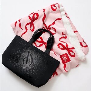 Victoria's Secret Black Tote Bag NWT